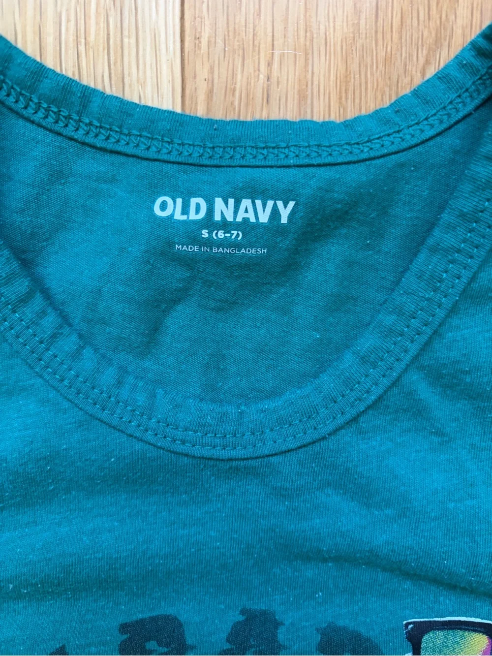 Old Navy Teal Shark Kids Tank top